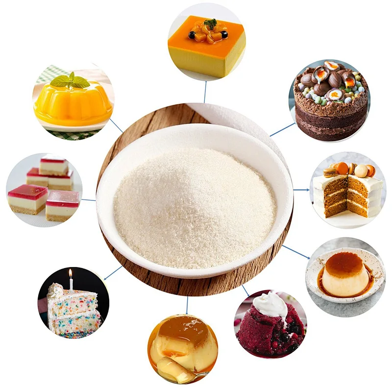 Gelatin High Quality Food Grade Gelatin Powder Thickeners For Food Additive